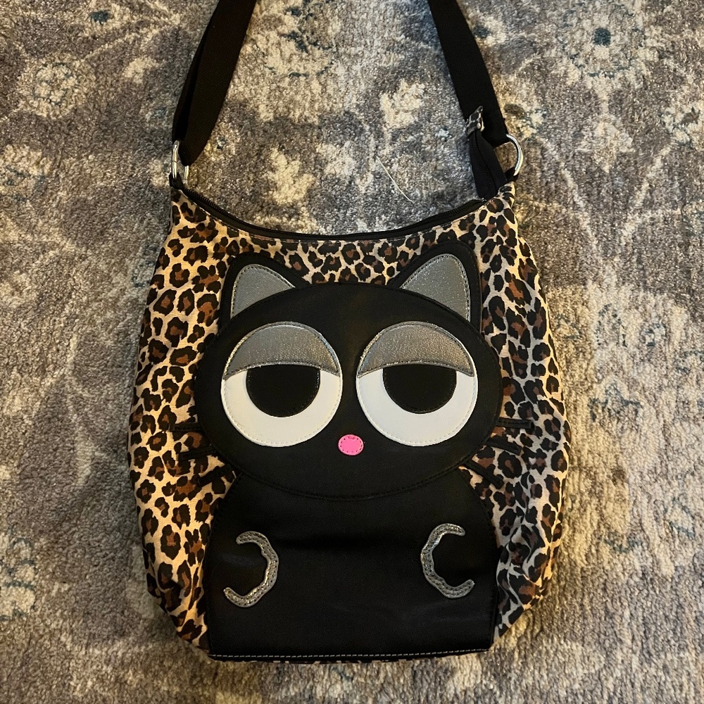 Cat messenger bag